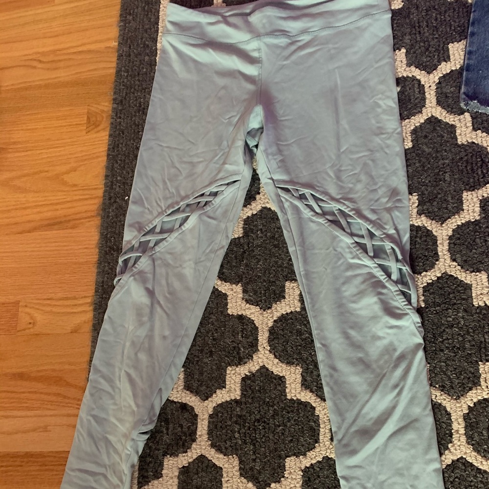 F21 Lacey Leggings